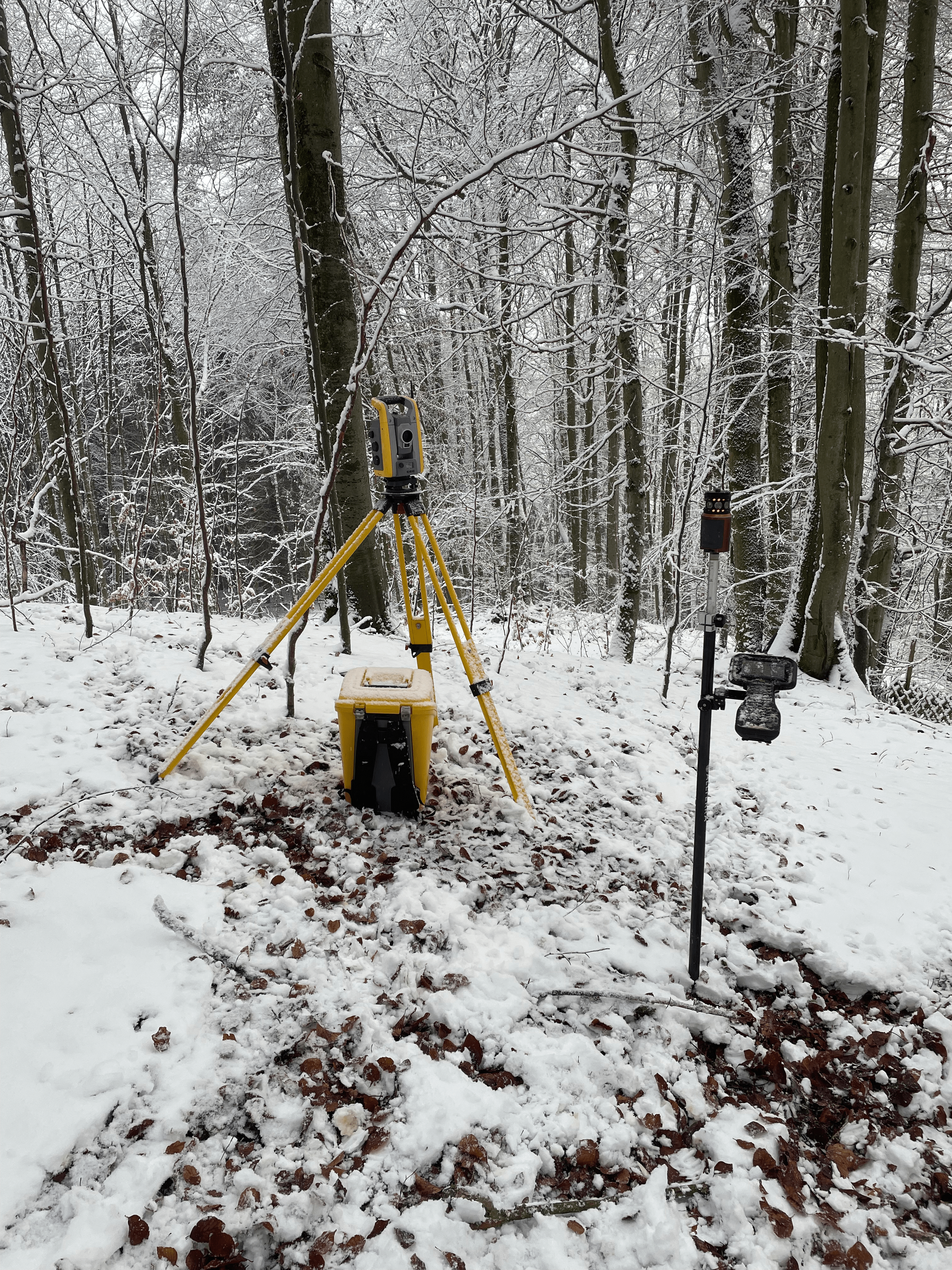 Grundlagenvermessung im Baugewerbe bei Vermessung TT